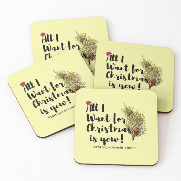 Item preview, All I Want For Christmas IS Yew! designed and sold by EverythingCore.