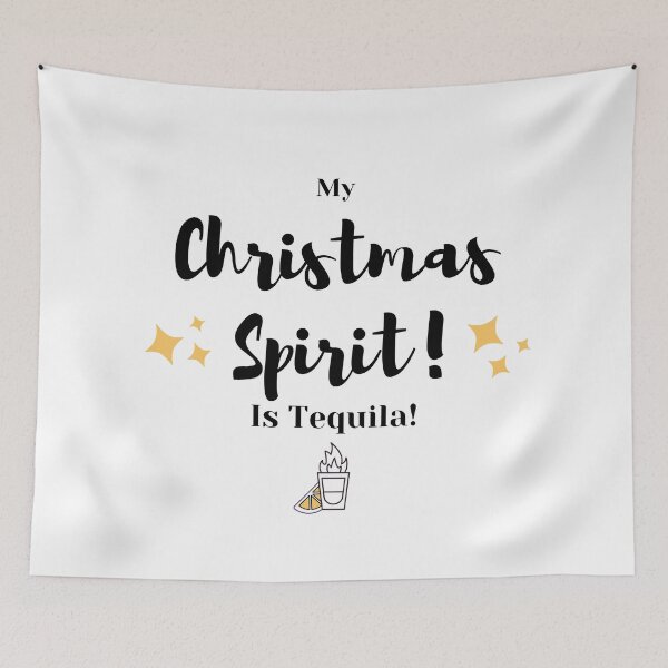 Item preview, My Christmas Spirit is Tequila! designed and sold by MariusMunteanu.