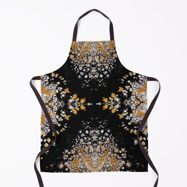Item preview, Black and Gold Abstract Painting "Snakeskin" designed and sold by designguychris.