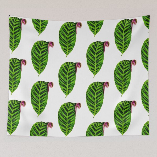 Item preview, Calathea Zebrina Plant Leaf designed and sold by TheBearandBunny.