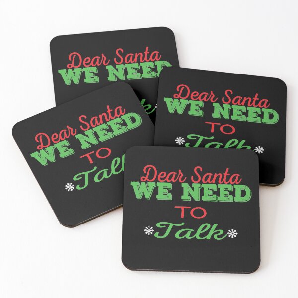 Item preview, DEAR SANTA WE NEED TO TALKE  T-SHIRT DEAR SANTA WE NEED TO TALKE HOODIE designed and sold by Isouan.