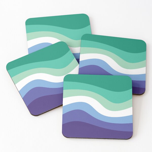 Item preview, Gay Male MLM Pride Flag Wave designed and sold by ontrendshirts.