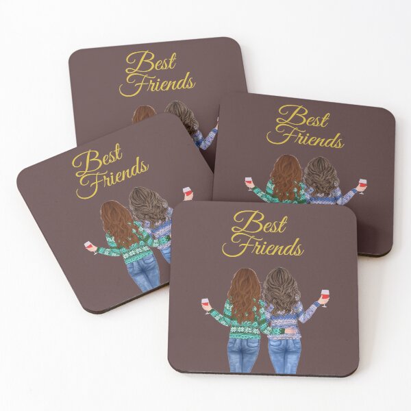Item preview, Two Pretty Best Friends designed and sold by SunfullyYours.