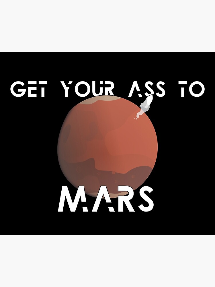 Disover Mars Premium Matte Vertical Poster