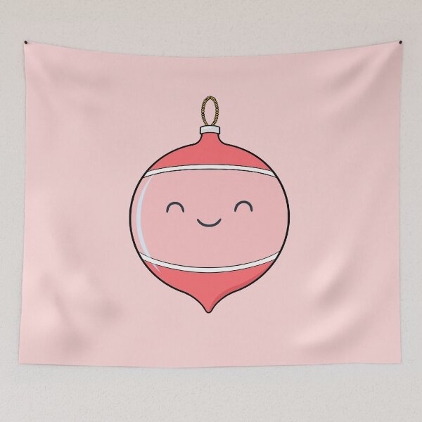 Item preview, Cute Bauble Christmas Ornament Red designed and sold by BaconPancakes21.