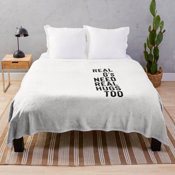 Item preview, Real Gs Need Real Hugs Too - Black designed and sold by PEK1787.