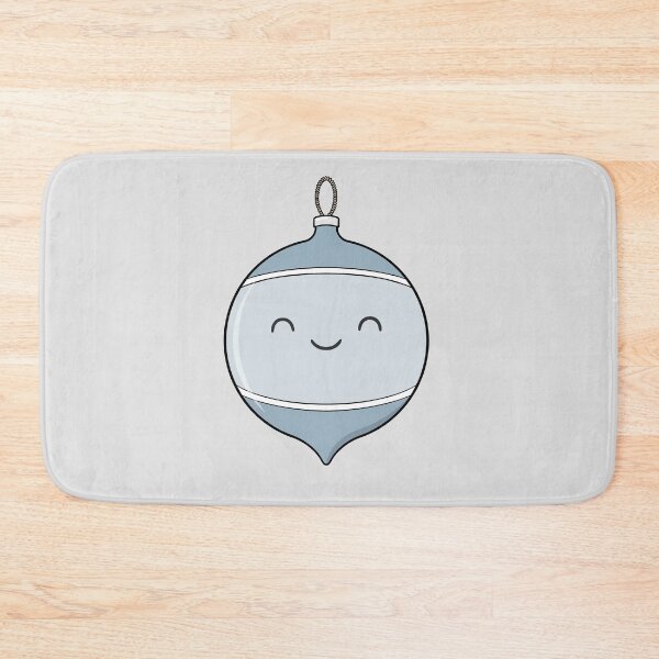 Item preview, Cute Bauble Christmas Ornament Silver designed and sold by BaconPancakes21.