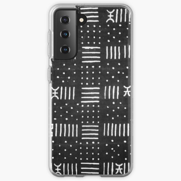 B&W Mudcloth 04 Samsung Galaxy Soft Case