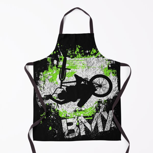 Item preview, bmx cyclist sprints in green distressed look designed and sold by Denis Rösler.