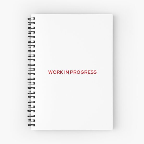 Item preview, WORK IN PROGRESS | WE'RE NOT REALLY STRANGERS | MENTAL HEALTH designed and sold by MVVShop.