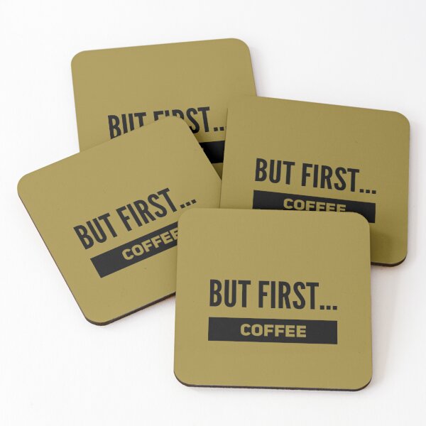 Item preview, But First... Coffee designed and sold by Obitez.