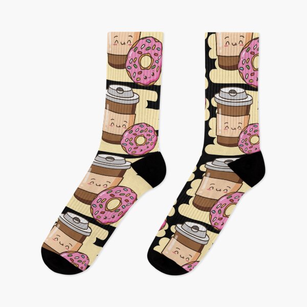 Item preview, Kawaii Coffee and Donut designed and sold by Clarissa-Castle.