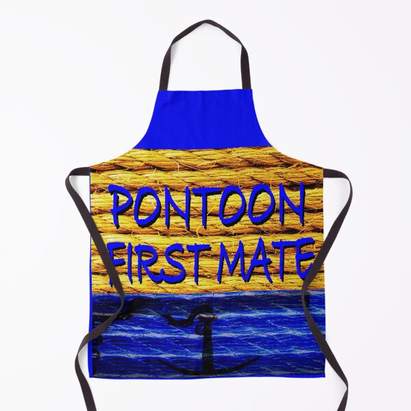 Item preview, PONTOON FIRST MATE WITH ANCHOR designed and sold by EdwardMonet.