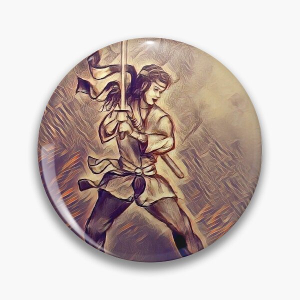 Ninja Girl Pin