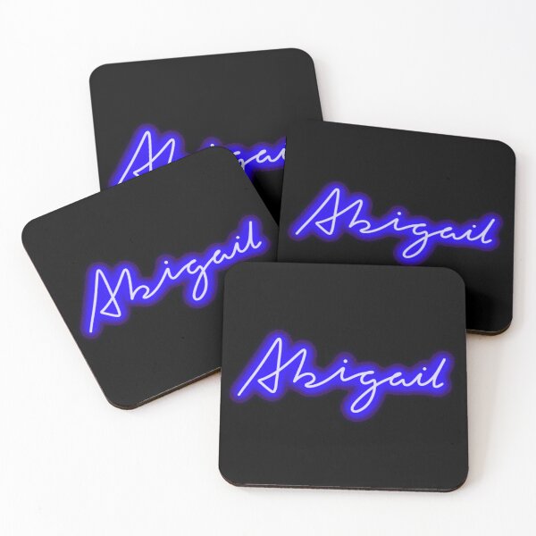 Item preview, Neon light sign Abigail  designed and sold by chloesartworld.