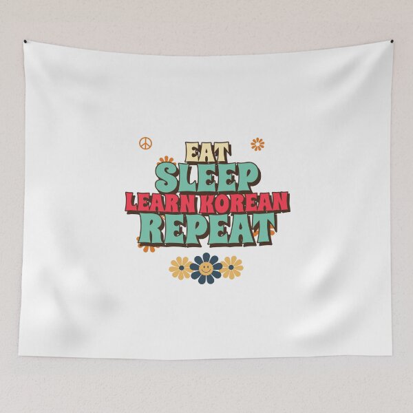 Item preview, Learn Korean Repeat designed and sold by ashburylee.