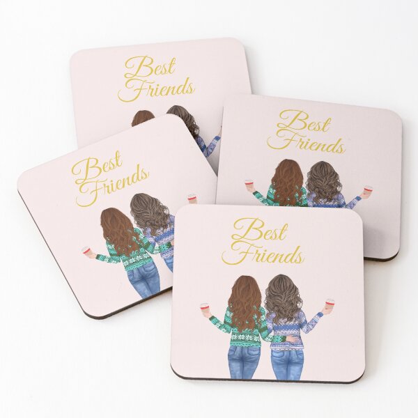 Item preview, Two Pretty Best Friends designed and sold by SunfullyYours.