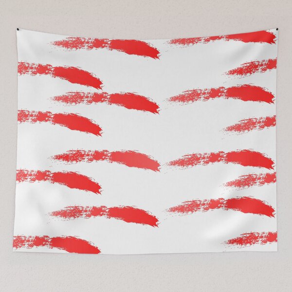 Item preview, red DASH PATTERN designed and sold by thetholab.