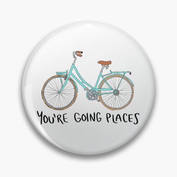 Item preview, You're Going Places Bike Sketch designed and sold by General Nonsense Store.