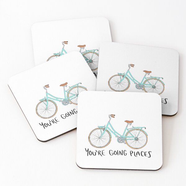 Item preview, You're Going Places Bike Sketch designed and sold by General Nonsense Store.