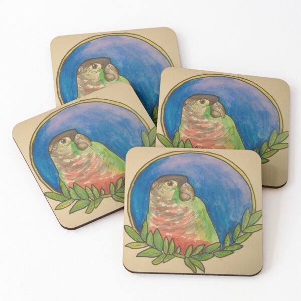Item preview, Oh, Hai! High Red Green Cheek Conure designed and sold by vampiricconure.
