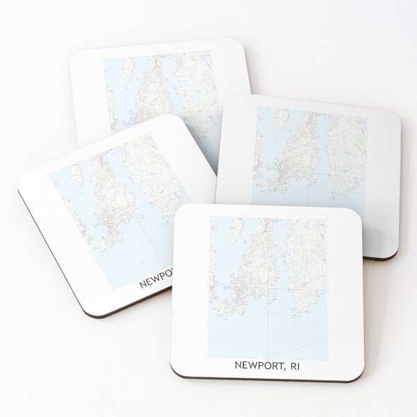 Item preview, Newport, RI Quad Topographical Map Clean designed and sold by PGHPhotoCo.