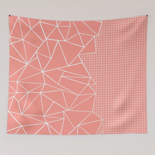 Item preview, Abstract Outline Grid Coral designed and sold by ProjectM.
