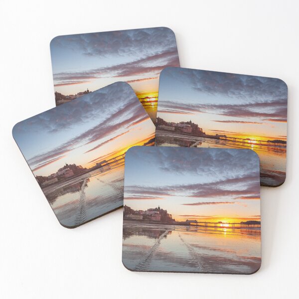 Item preview, Summer sunset over Cromer Pier designed and sold by dp-images.