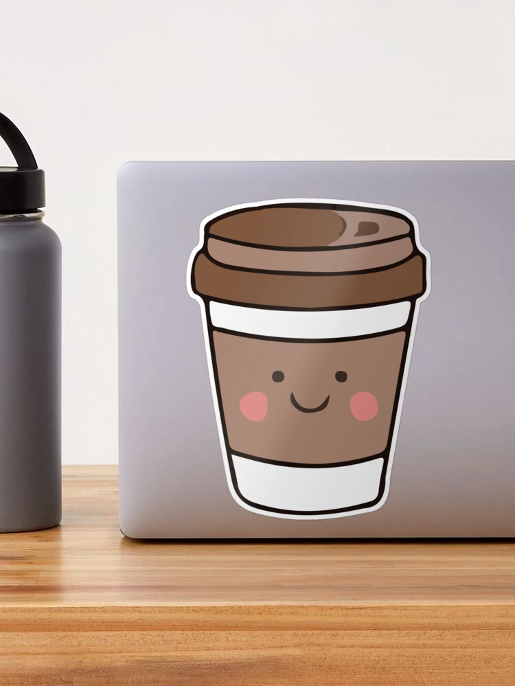 Hot Cup of kawaii cute coffee - NeatoShop