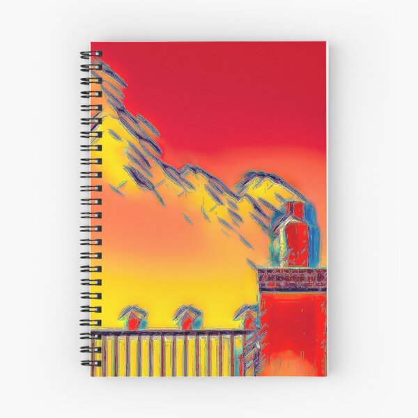 Item preview, Chimney Smoke over Santa Fe designed and sold by ImageShifting.