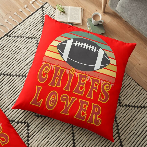 Kansas City Football Lover Floor Pillow