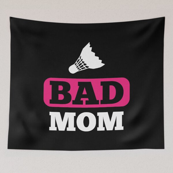Item preview, Bad mom badminton designed and sold by Statim.