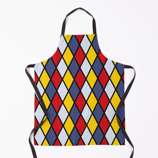 Artikelvorschau, Geometric pattern with red, yellow, blue and white rhombuses entworfen und verkauft von acidmit.