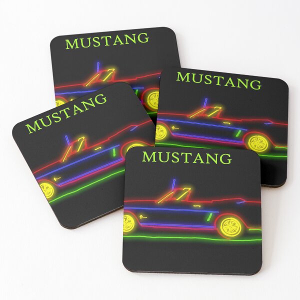 Item preview, Ford Mustang In Neon designed and sold by James DeFazio.
