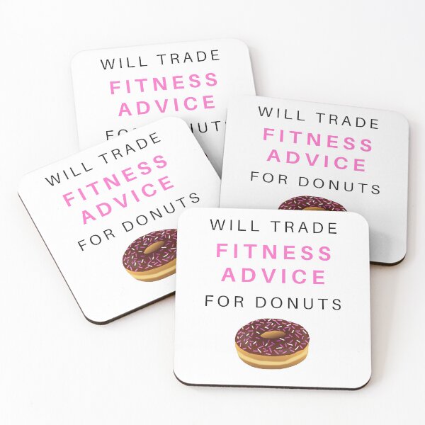 Item preview, Will trade fitness advice for donuts light designed and sold by OlgaZhu.