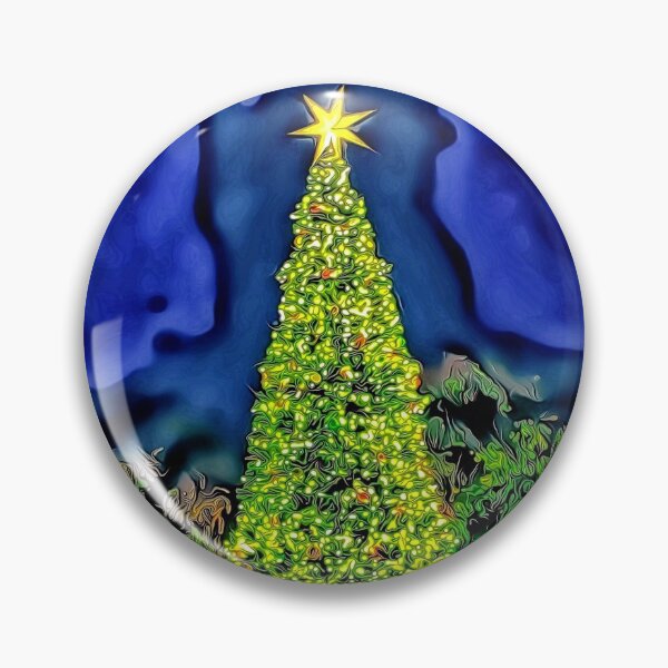 Item preview, Christmas Tree in Yellow Lights designed and sold by RitaMaye.