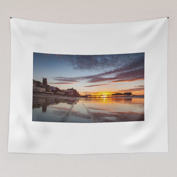 Item preview, Summer sunset over Cromer Pier designed and sold by dp-images.