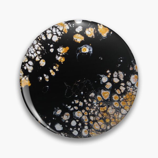 Aperçu de l'œuvre Tableau Abstrait Noir et Or "Peau de Serpent" créée et vendue par designguychris.