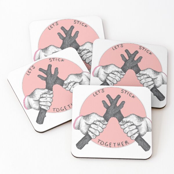 Item preview, Let's STICK together! designed and sold by granola-gal.