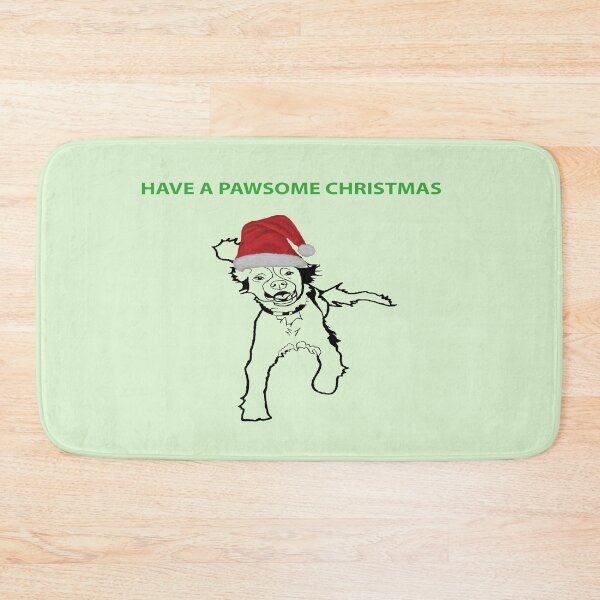 Item preview, Spaniel Pawsome Christmas design - Dog Christmas design designed and sold by IslesArt.