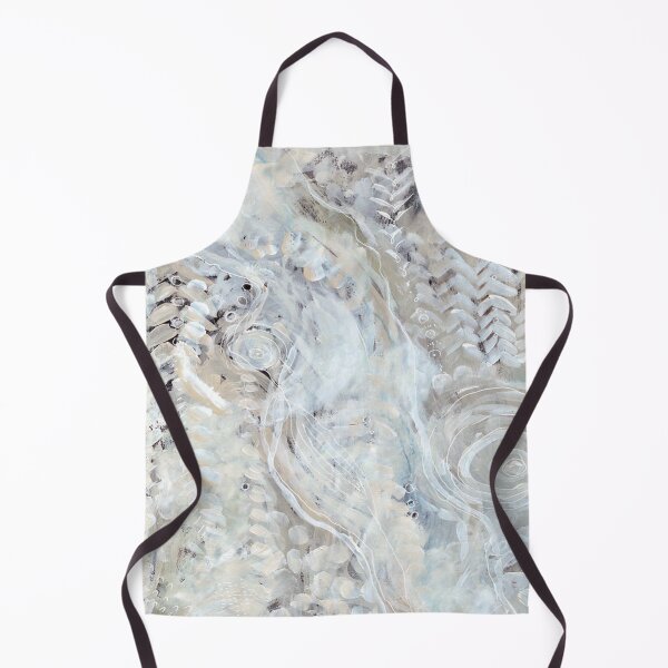 Item preview, WHITE WORLD ABSTRACT PAINTING designed and sold by artenvironments.