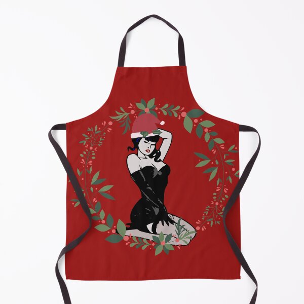 Item preview, Pinup Holiday Greeting designed and sold by Elsen Expressions.