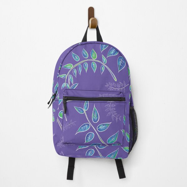 Item preview, Floating Leaves - violet designed and sold by Sharon Glennon.
