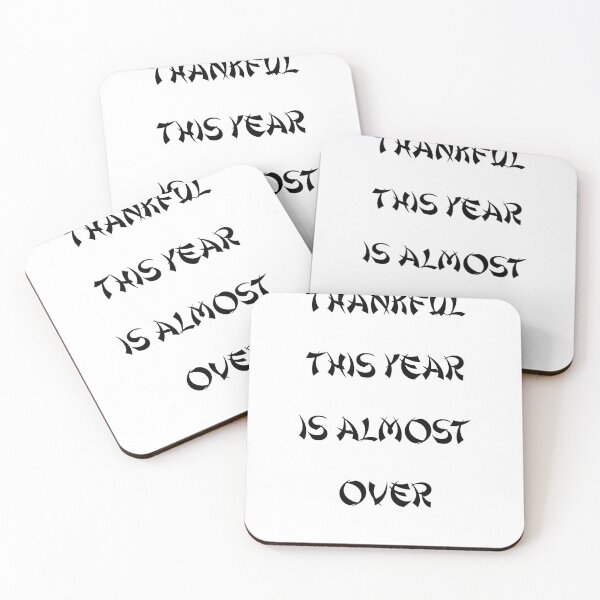Item preview, thankful this year is almost over - japan designed and sold by NiceSign.