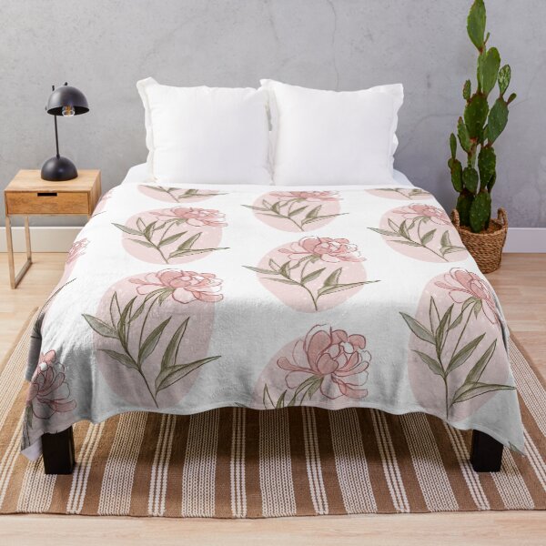 Item preview, Stylized Peony designed and sold by naptimepress.