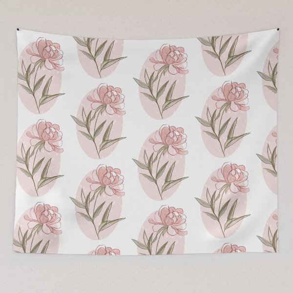 Item preview, Stylized Peony designed and sold by naptimepress.