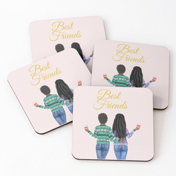 Item preview, Two Pretty Best Friends designed and sold by SunfullyYours.
