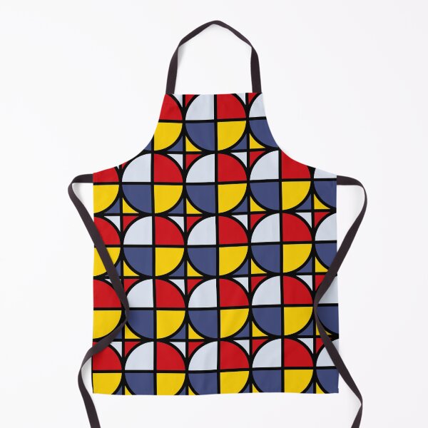 Artikelvorschau, Multicolor pattern with circles in blue, red, white and yellow entworfen und verkauft von acidmit.