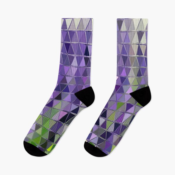 Item preview, Purple modern triangle pattern art cool Gifts for huncle and family members   designed and sold by AYACHI90.