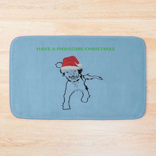 Item preview, Spaniel Pawsome Christmas design - Dog Christmas design designed and sold by IslesArt.
